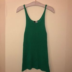 Beautiful Crochet H&M Green Top